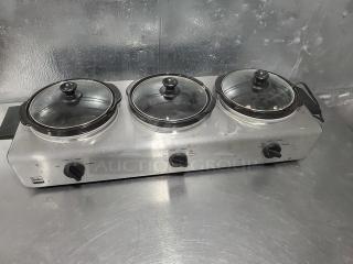 Sensio Slow Cooker model FD6513. 120V, 60 Hz, 405W