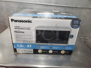 Panasonic 1200W Stainless Steel Microwave Oven. Still in box! - Item #1182028