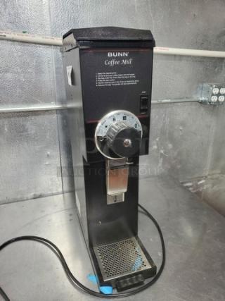 Bunn G3 HD 3 lb. Bulk Coffee Grinder. 11A, 1320W, 2 Wire + GND, 60 Hz, 1 PH - Item #1182035
