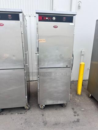 Excellent Condition Heated Cart - FWE UHST-13-OTB - 120V - Heavy-Duty Stainless Steel - Tested & Working! NSF | NY MEA Approved