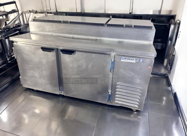 Excellent Condition Pizza Prep Table – Beverage-Air DP67 – 115V Electric – Heavy-Duty Stainless Steel – Tested & Working! - Image 4 of 11