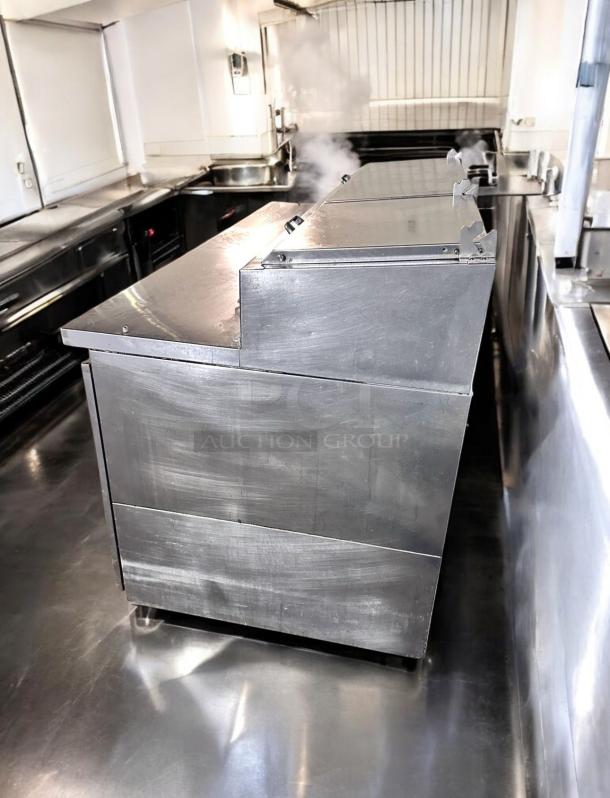 Excellent Condition Pizza Prep Table – Beverage-Air DP67 – 115V Electric – Heavy-Duty Stainless Steel – Tested & Working! - Image 8 of 11