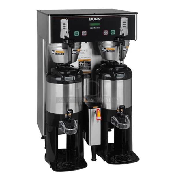 Outstanding Condition Commercial Coffee Brewer – BUNN Dual TF DBC – 120/240V Electric – Heavy-Duty Stainless Steel – Fully Tested & Working! - Image 1 of 11
