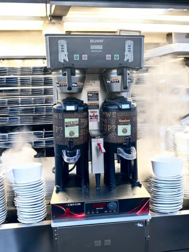 Outstanding Condition Commercial Coffee Brewer – BUNN Dual TF DBC – 120/240V Electric – Heavy-Duty Stainless Steel – Fully Tested & Working! - Image 2 of 11