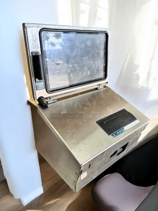 Very good Condition Labeling System – DateCode Genie DCG 2.0 – 115V Electric – Heavy-Duty Stainless Steel – Fully Tested & Working! - Image 4 of 9
