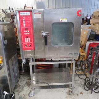 One Alto Sham Natural Gas  Combi Therm Combi Oven, On A Stand. Model# 6.106. 38X34X63