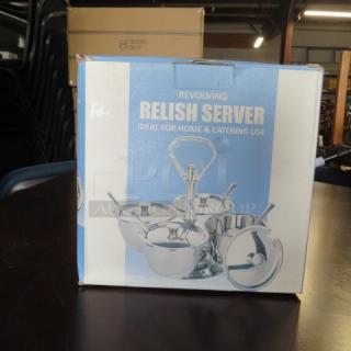 One NEW Adcraft Relish Server. #MSL-4