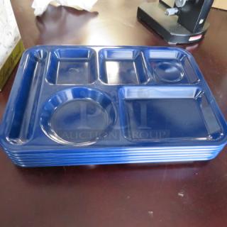 NEW Carlisle 6 Compartment Lunch Tray. 6XBID
