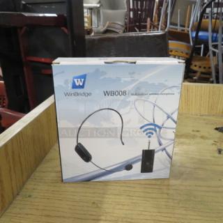 One Winbridge Wireless Microphone. #WB008.