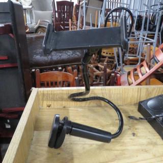 One Black Adjustable Phone Holder.