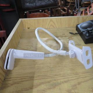 One White Adjustable Phone Holder.