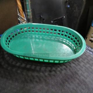 Assorted Color Fast Food Basket. 10XBID