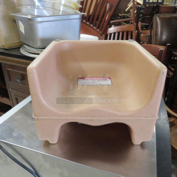 One Dual Sided Cambro Booster Seat. #200BC. - Image 1 of 1