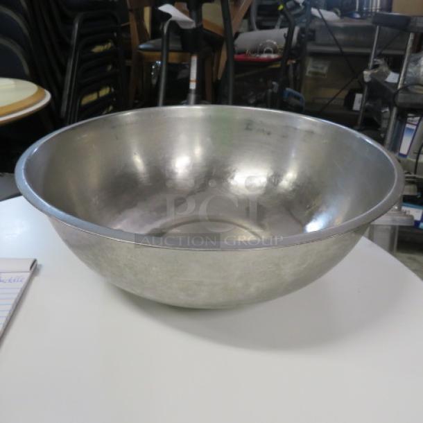 One 16 Inch Stainless Steel Mixing Bowl. - Image 1 of 1