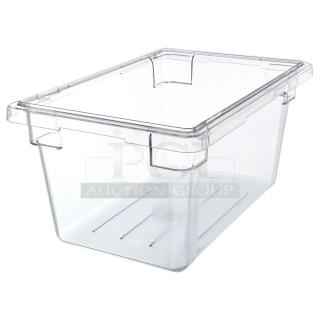 BRAND NEW! Cambro Camwear Series Commercial Clear Polycarbonate Food Storage Container! Model: 12189CW135! 4X Your Bid!
