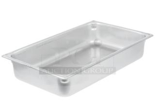 BRAND NEW! ABC Commercial Stainless Steel Full-Size 4" Deep Hotel/Steamtable Pan! Model: 222004931! 6X Your Bid!