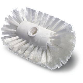 NEW! Carlisle Sparta Spectrum Series Commercial White Tank/Kettle Scrub Brush! With Nylon Bristles! Model: 4004000! 4X Your Bid!