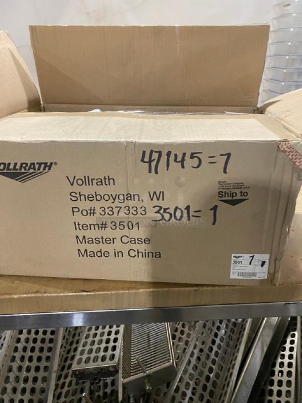 BRAND NEW! Vollrath Optio Series Commercial Stainless Steel 8 Qt. Stock Pot! With Cover & Handles! Model: 3501! - Image 2 of 3