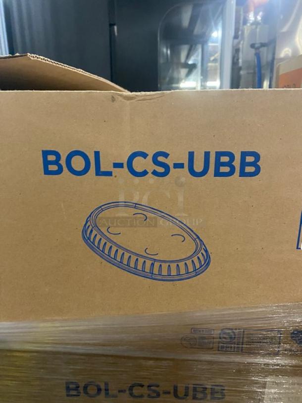 BRAND NEW! Mixed Pallet! World Centric Pla Ingeo Lids For 32oz Burrito Bowl! Model BOL-CS-UBB! World Centric 8.7"x6.7"x3.1" 48oz Laminated Container! Model CT-SC-U3L-LF! 16 X Your Bid! - Image 6 of 9