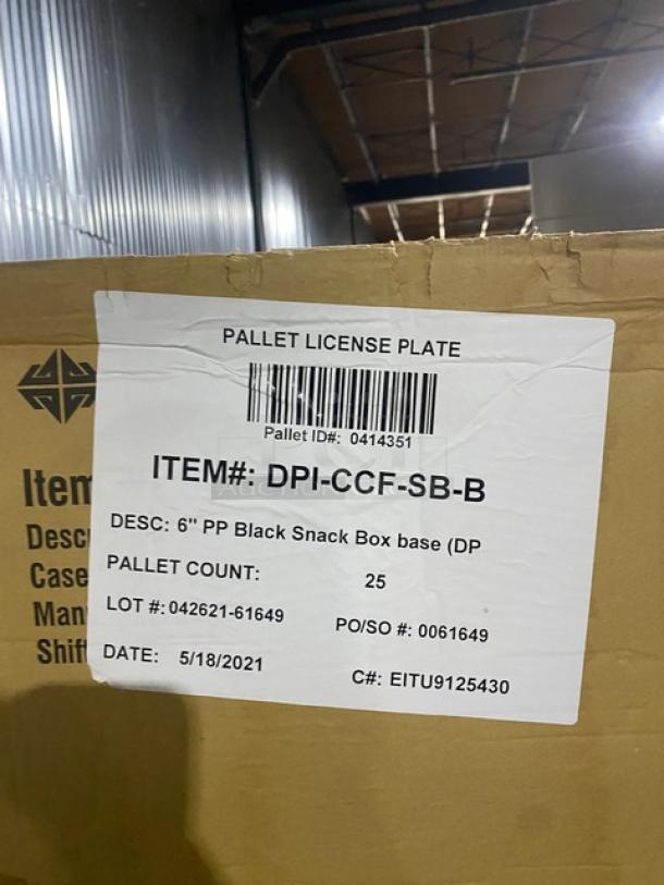 BRAND NEW! Mixed Pallet! Tellus 24oz Heavy Duty Disposable Bowls! Model 433469! MicroRaves 9″ x 6″ 2 Compartment Microwavable Container! Holds 20oz! Model M420-2!  6″ Microwavable Snack Box! Black Base! Model 846282000693! Green Wave 9x9x3-Inch Evolution White Bio Bagasse Container! With a Hinged Lid! Model TW-BOO-011!  22 X Your Bid! - Image 5 of 10
