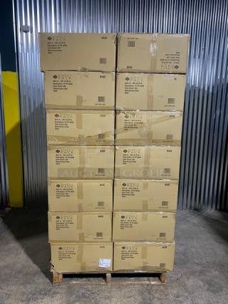 BRAND NEW! FULL PALLET! Direct Pack 10.25″ Microwavable Black Entrée Base! 220 Per Case! Model DPI-10-PP-B! 28 X Your Bid!