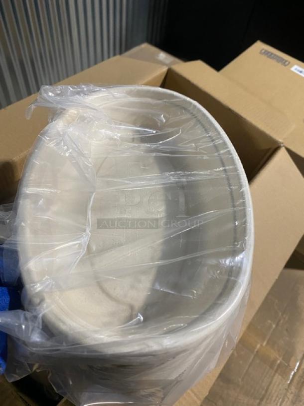 BRAND NEW! Mixed Pallet! World Centric 112oz Compostable Fiber 2-Compartment Catering Pan! Model CA-SC-112DL-LF! World Centric 32oz Compostable Fiber Burrito Bowl! Model BO-SC-UBB-LFP! 10 X Your Bid! - Image 8 of 13