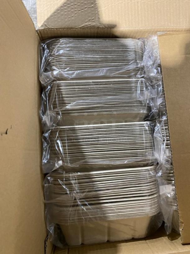 BRAND NEW! Mixed Pallet! World Centric 112oz Compostable Fiber 2-Compartment Catering Pan! Model CA-SC-112DL-LF! World Centric 32oz Compostable Fiber Burrito Bowl! Model BO-SC-UBB-LFP! 10 X Your Bid! - Image 10 of 13