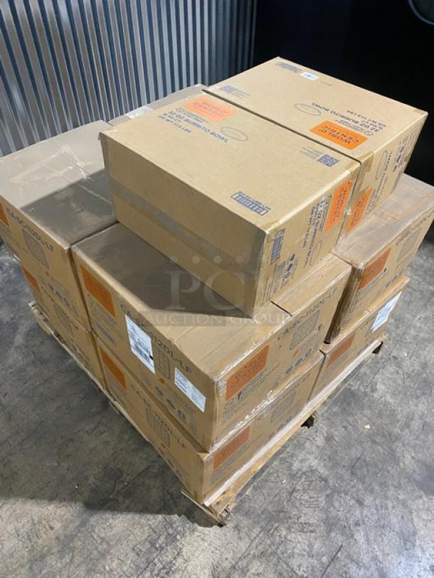 BRAND NEW! Mixed Pallet! World Centric 112oz Compostable Fiber 2-Compartment Catering Pan! Model CA-SC-112DL-LF! World Centric 32oz Compostable Fiber Burrito Bowl! Model BO-SC-UBB-LFP! 10 X Your Bid! - Image 13 of 13