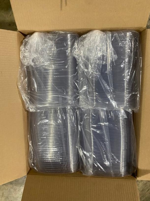 BRAND NEW! Complete Pallet! World Centric Ingeo Pla Lid 8.8" x 6.8" Fiber Box Lids! Perfect For 20-48oz Containers! Model CTL-CS-3! 22 X Your Bid! - Image 7 of 10