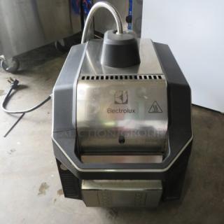 One Electrolux Panini Press. Model# HSPP2BPFC. 208 Volt. 14X27X23