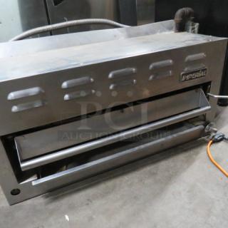 One Imperial Natural Gas Salamander. Model# ISB-36. 36X21X20