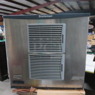 One Scotsman Prodigy Plus Air Cooled Ice Maker. Model# C1030MA32D. 208/230 Volt. 1 Phase. No Plug. 31X34.5X29. $6971.00. - Item #1181868