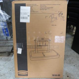 One NEW Rubbermaid Wall Mount Horizontal Baby Changing Station. Model# 7818-88.
