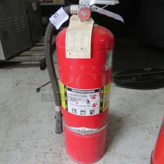 One Amerex ABC Fire Extinguisher.