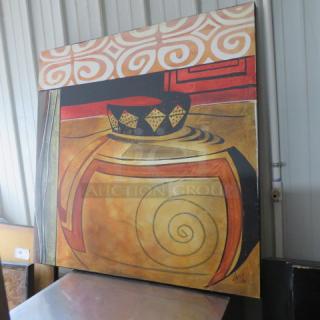 One 40X40 Canvas Picture.