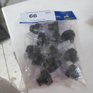One 12 Pack Of NEW Screen Liquor Pourers.