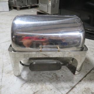 One BEAUTIFUL Full Size Roll Top Chafer. No Pan.