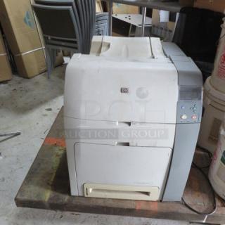 One Laser Jet HP Color Printer. #4700N.