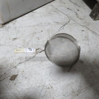 One Mesh Strainer.