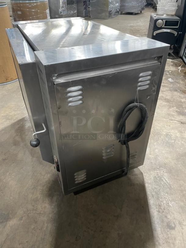 LATE MODEL 2022 Old Hickory Commercial Stainless Steel Electric Powered Countertop Rotisserie Oven! Model: 6.5E SN: 650052! 208V 3 Phase! On Legs! - Image 2 of 8