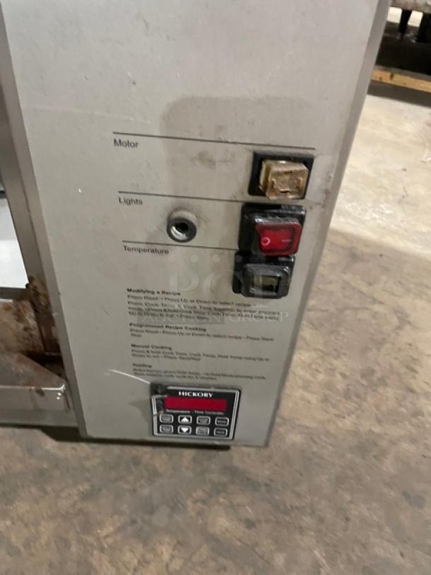LATE MODEL 2022 Old Hickory Commercial Stainless Steel Electric Powered Countertop Rotisserie Oven! Model: 6.5E SN: 650052! 208V 3 Phase! On Legs! - Image 7 of 8