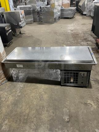 Atlas Metal Commercial Stainless Steel Electric Powered Drop-In Cold Slab/Frost Top! Model: WF-4 SN: 75-76! 115V!