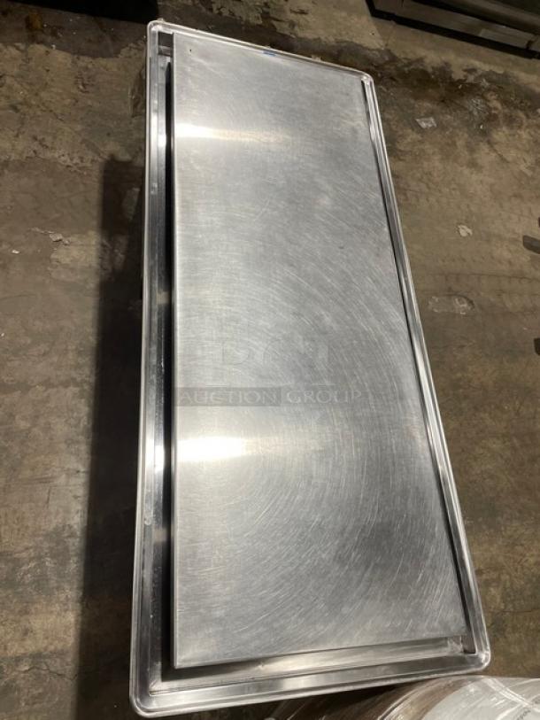 Atlas Metal Commercial Stainless Steel Electric Powered Drop-In Cold Slab/Frost Top! Model: WF-4 SN: 75-76! 115V! - Image 5 of 8