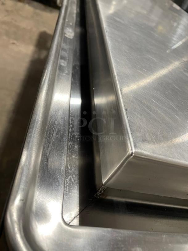 Atlas Metal Commercial Stainless Steel Electric Powered Drop-In Cold Slab/Frost Top! Model: WF-4 SN: 75-76! 115V! - Image 6 of 8