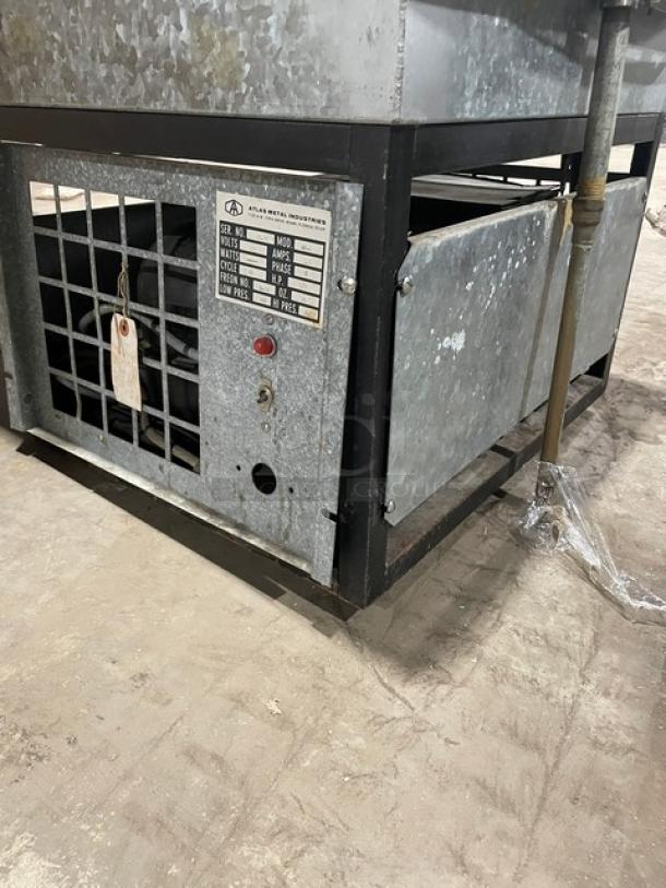 Atlas Metal Commercial Stainless Steel Electric Powered Drop-In Cold Slab/Frost Top! Model: WF-4 SN: 75-76! 115V! - Image 7 of 8