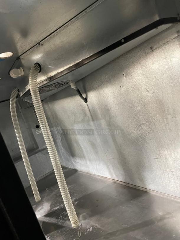 True Commercial Black 3 Door Refrigerated Kegerator! With Stainless Steel Worktop! Model: TDD-4 SN: 7296168! 115V 1 Phase! - Image 6 of 9