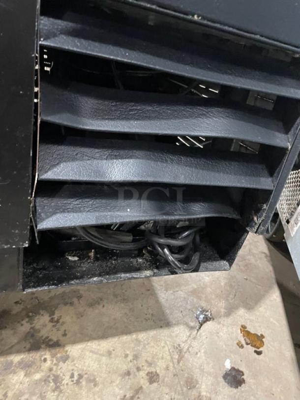 True Commercial Black 3 Door Refrigerated Kegerator! With Stainless Steel Worktop! Model: TDD-4 SN: 7296168! 115V 1 Phase! - Image 9 of 9
