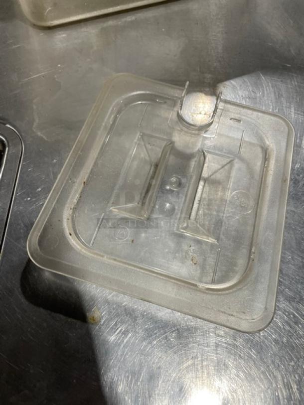 Lot Of Commercial Clear Polycarbonate Food Pan & Lids! ALL ONE MONEY! - Image 3 of 4