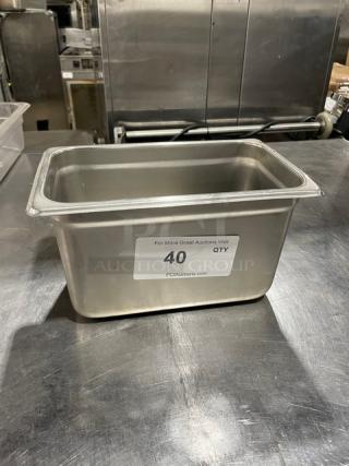 Winco Commercial Stainless Steel Hotel/Steamtable Pan!