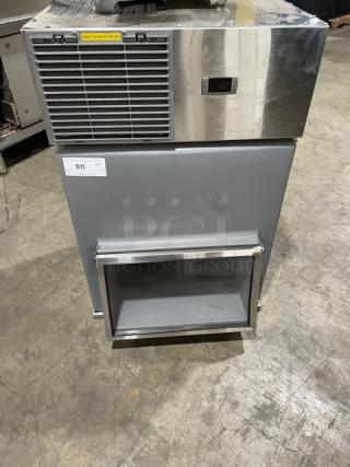 GlasTender Commercial Stainless Steel Refrigerated Wall-Mounted Lettuce Crisper! Model: LC SN: 134138547X! 115V 1 Phase!